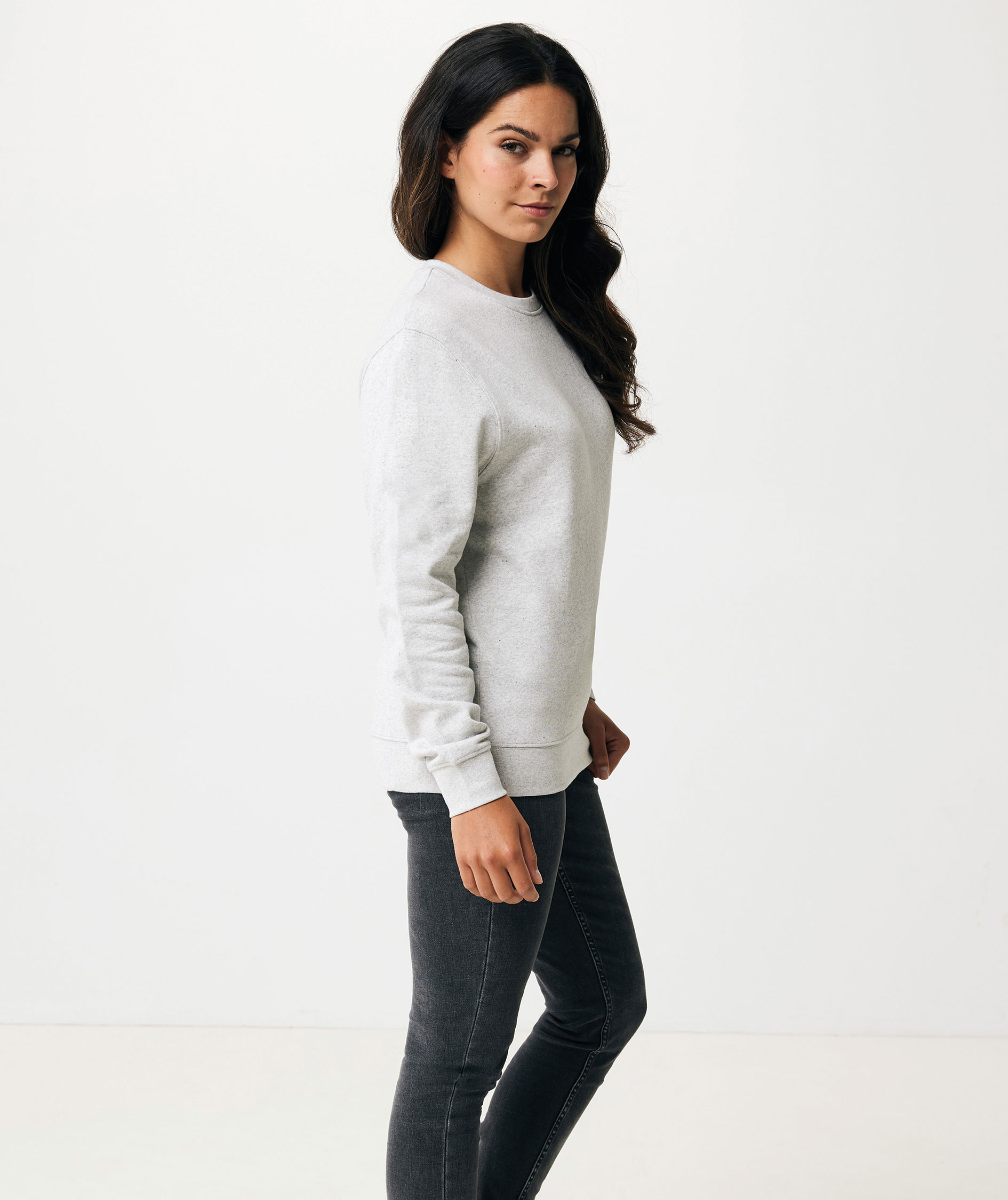 Iqoniq Etosha sweatshirt, Light Heather Grey, large image number 12