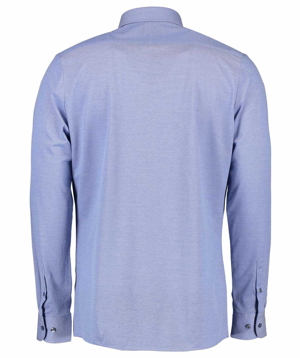 Seven Seas Slim fit jerseyskjorte, Lysebl&aring;, large image number 1