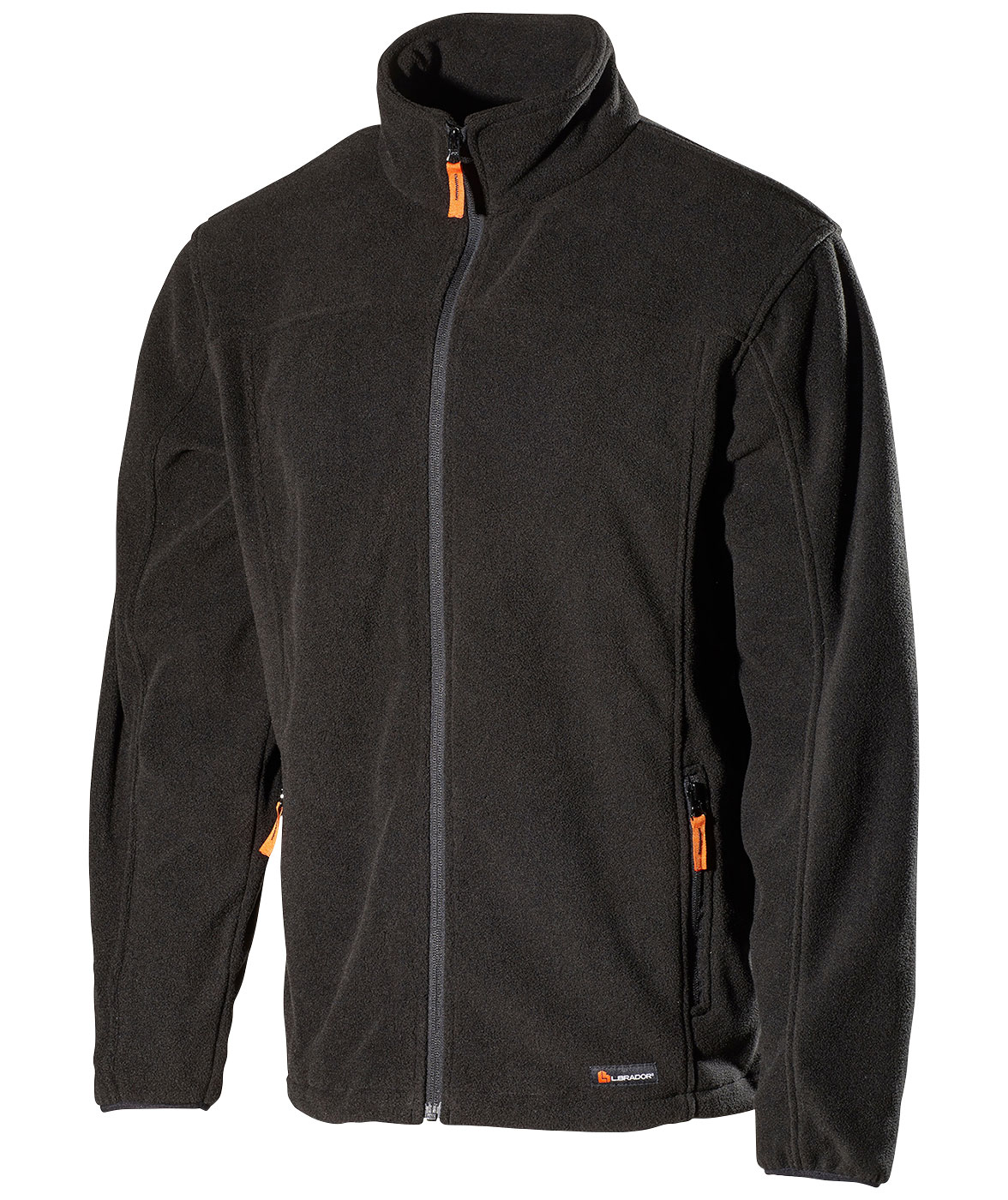 L.Brador fleecejakke 687P, Sort