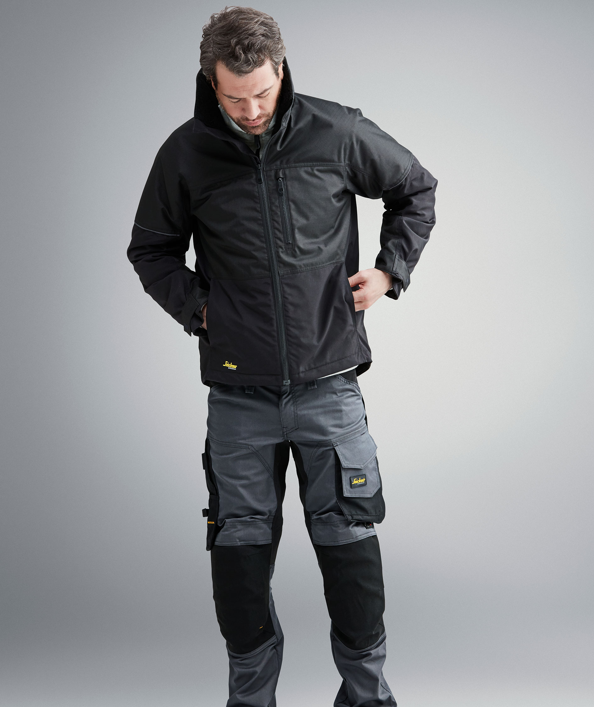 Snickers AllroundWork vinterjacka 1148, Svart