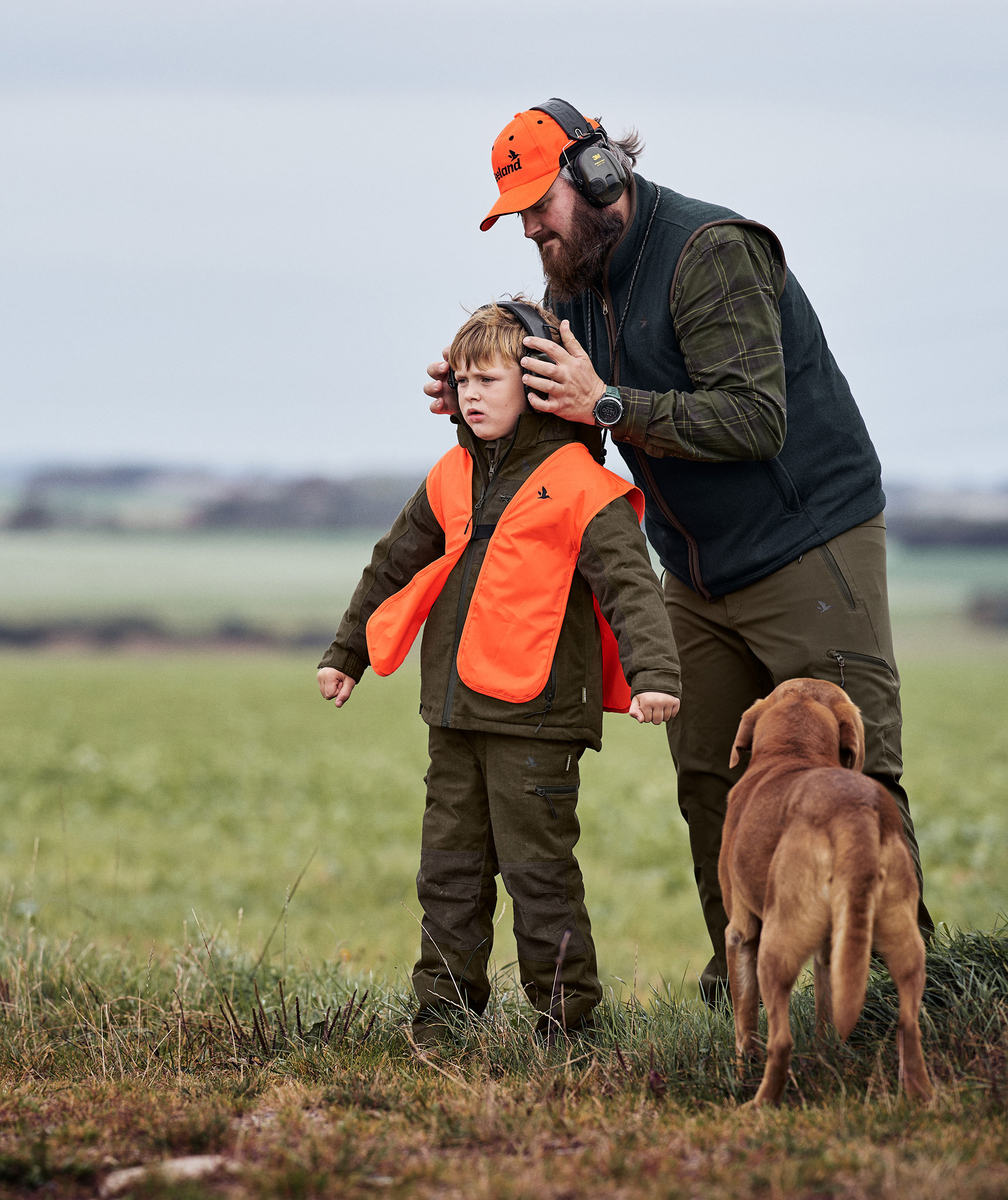 Seeland Avail jacka till barn, Pine Green Melange, large image number 9