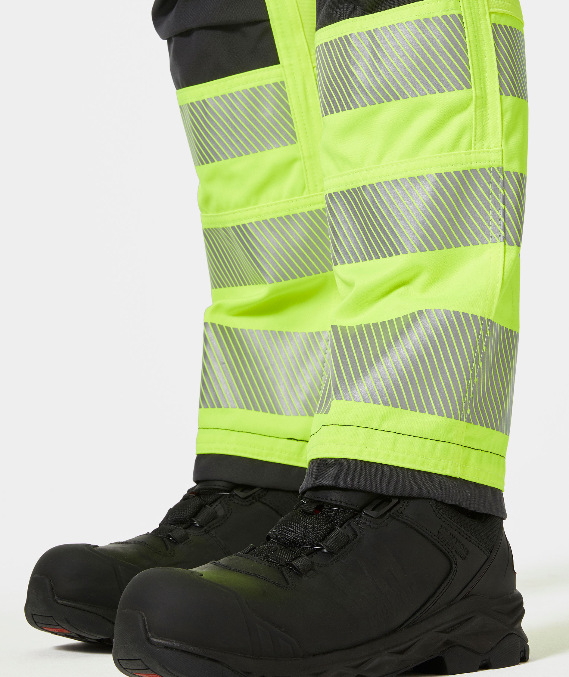 Helly Hansen ICU hantverksbyxa full stretch, Varsel gul/charcoal, large image number 7