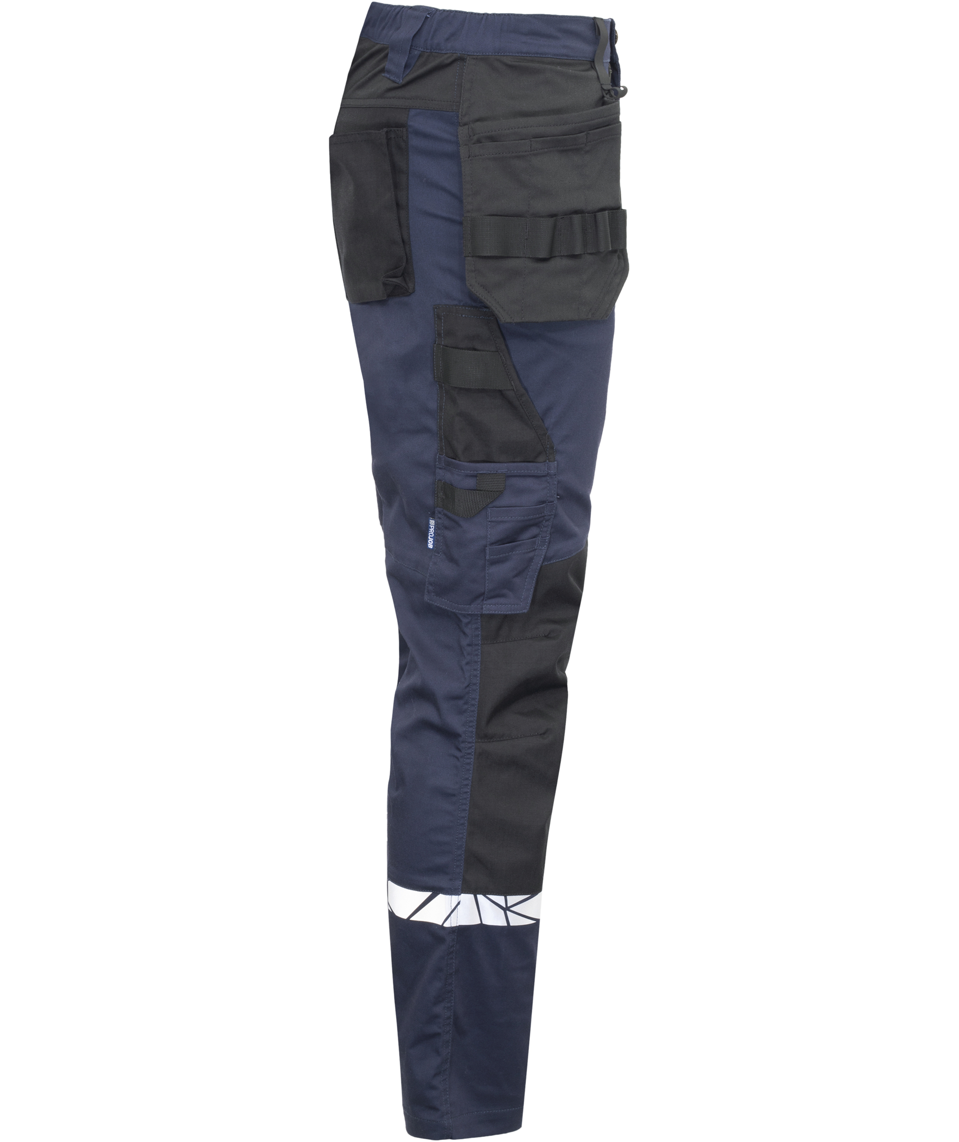 ProJob craftsman trousers 7509, Marine Blue/Black, large image number 3