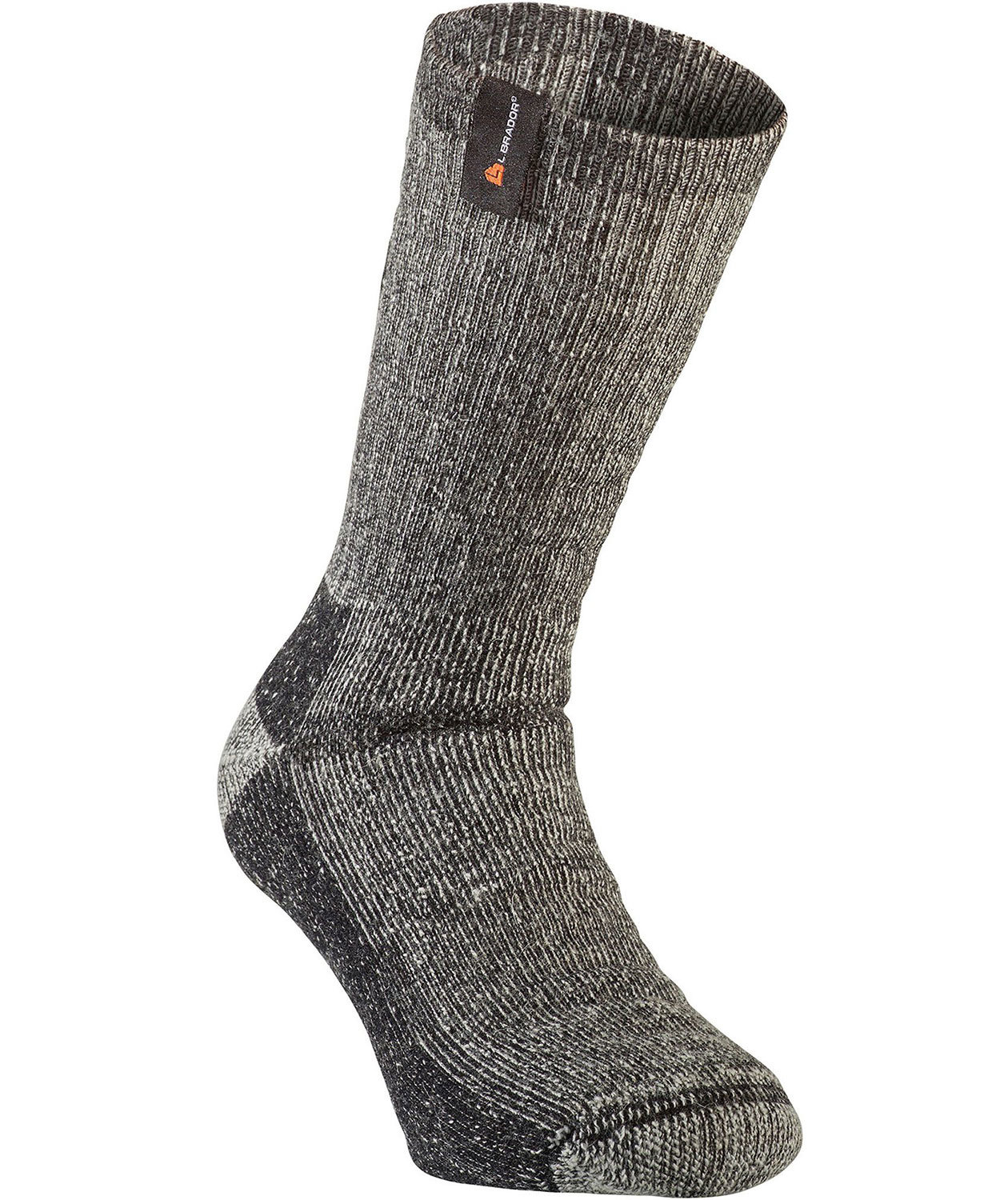 L.Brador str&oslash;mper med uld 760UA, Gr&aring;meleret