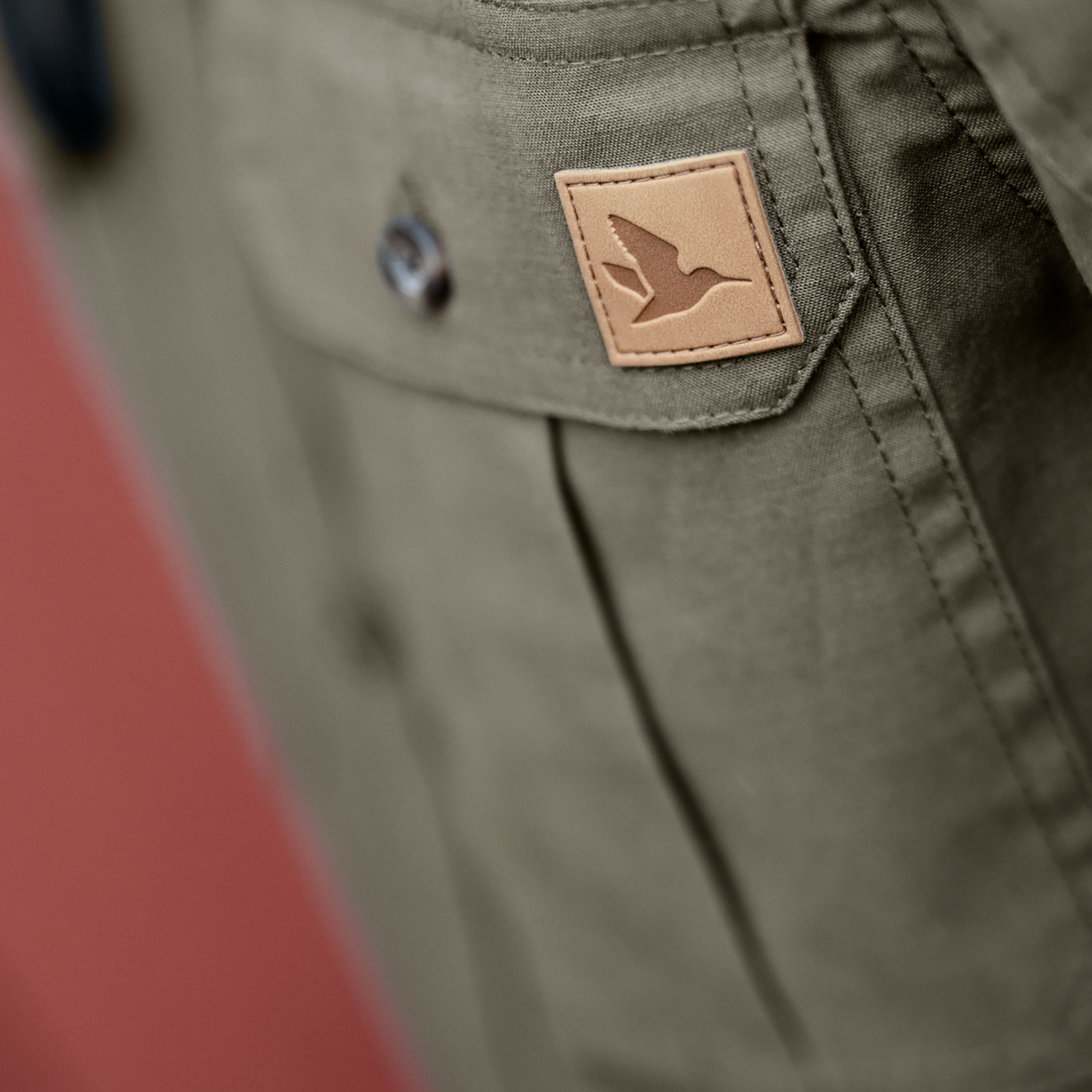 Seeland Selous Cargo skjorte, Grape leaf, large image number 5