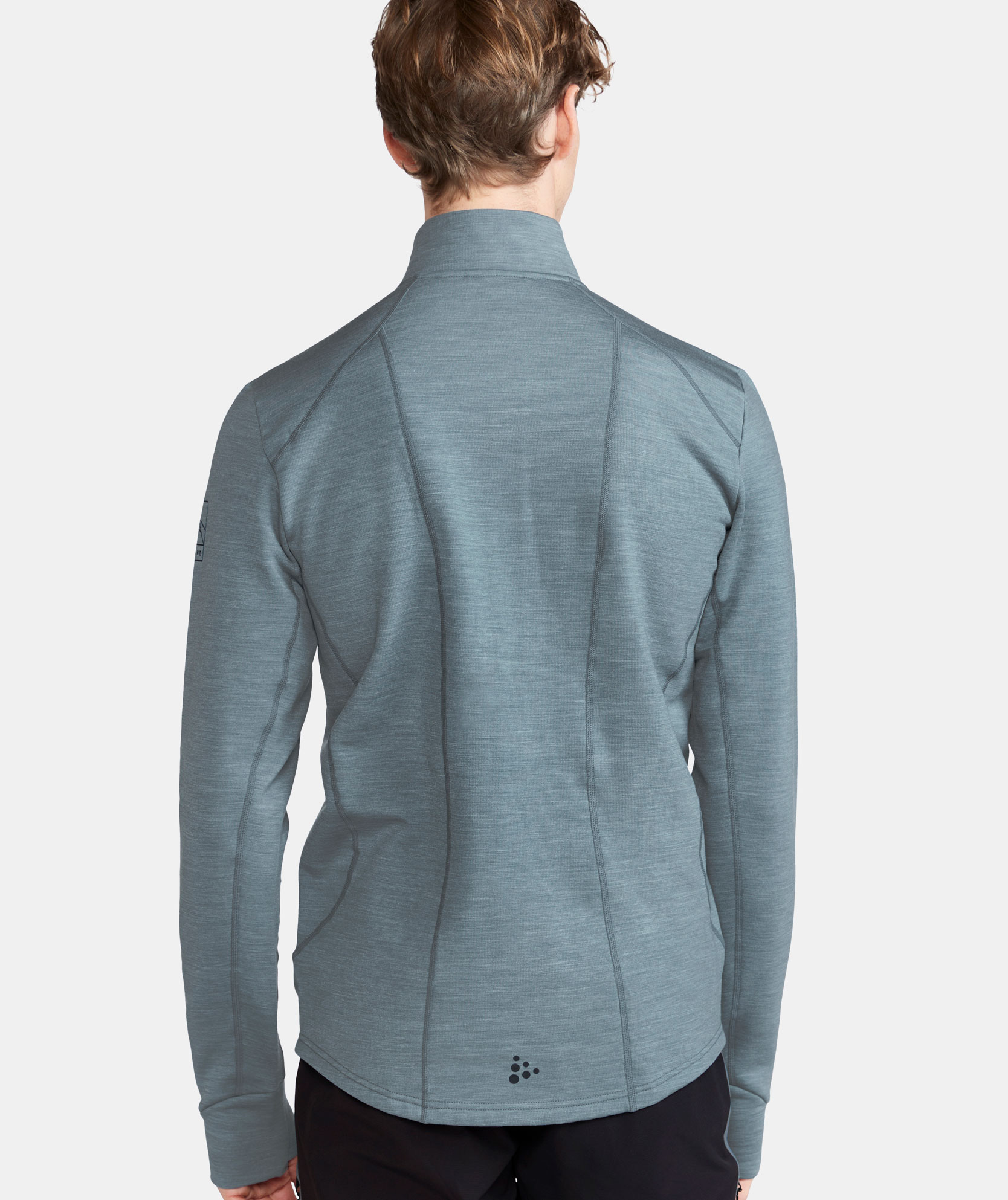 Craft PRO Explore Midlayer cardigan, Flow Melange, large image number 2