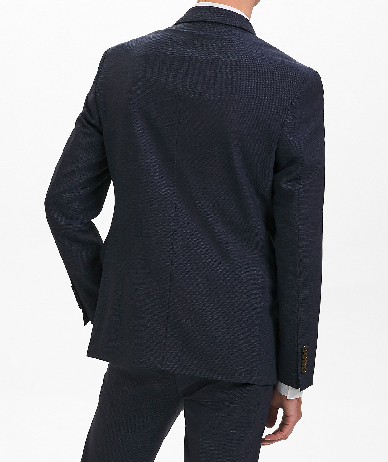 Sunwill Bistretch Modern fit ull kavaj, Navy, large image number 3