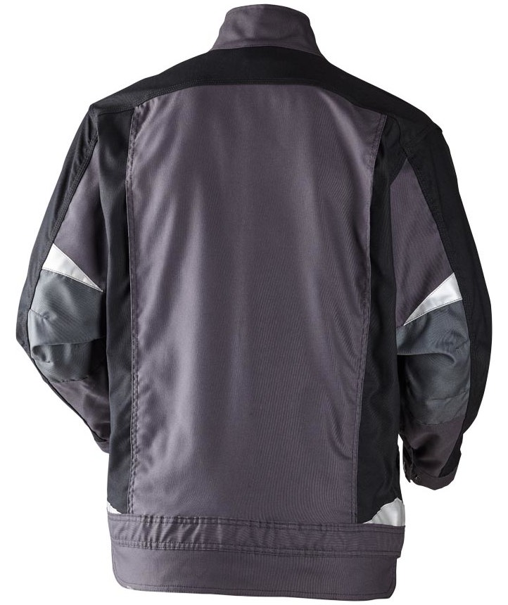 J.A.K. work jacket 1602, Grey/Black