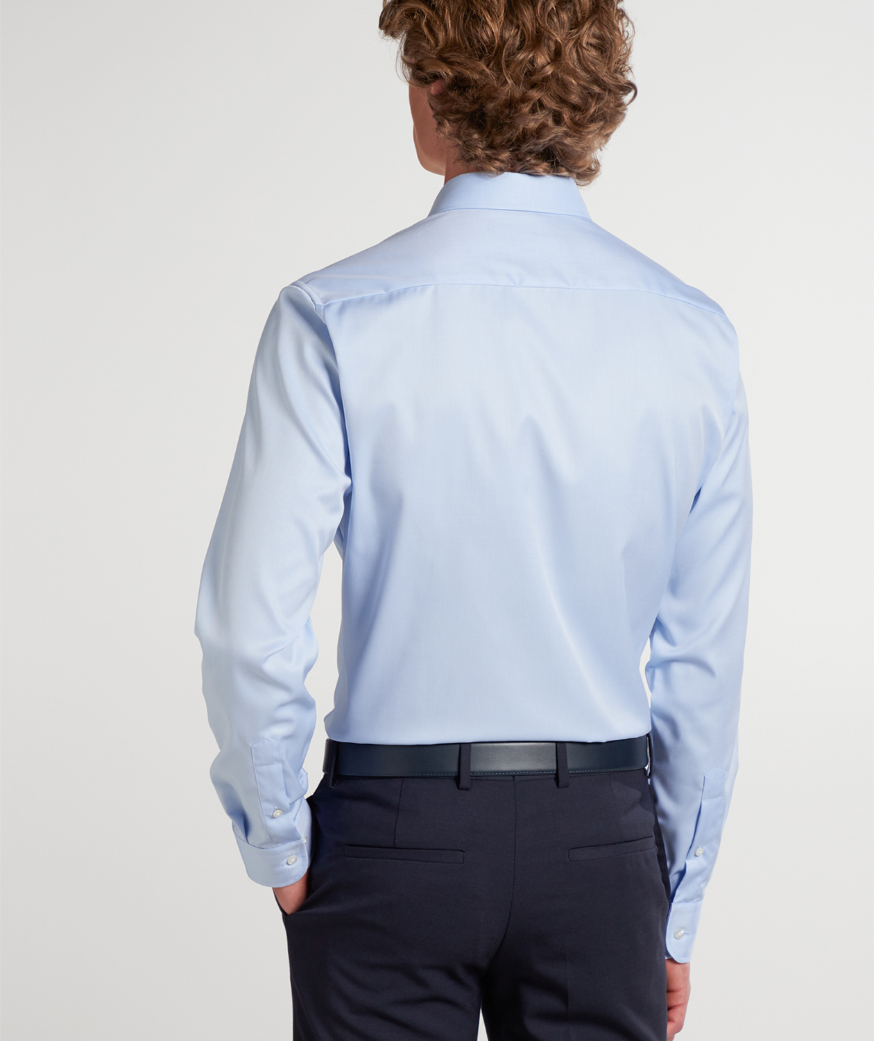 Eterna Cover Slim fit shirt, Lightblue, large image number 2