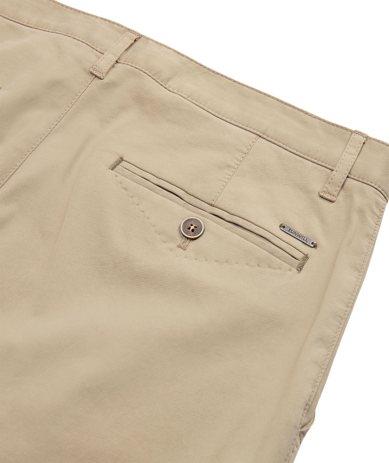 Sunwill Highstretch Sunreflector Modern fit chinos, Curry Brown, large image number 6