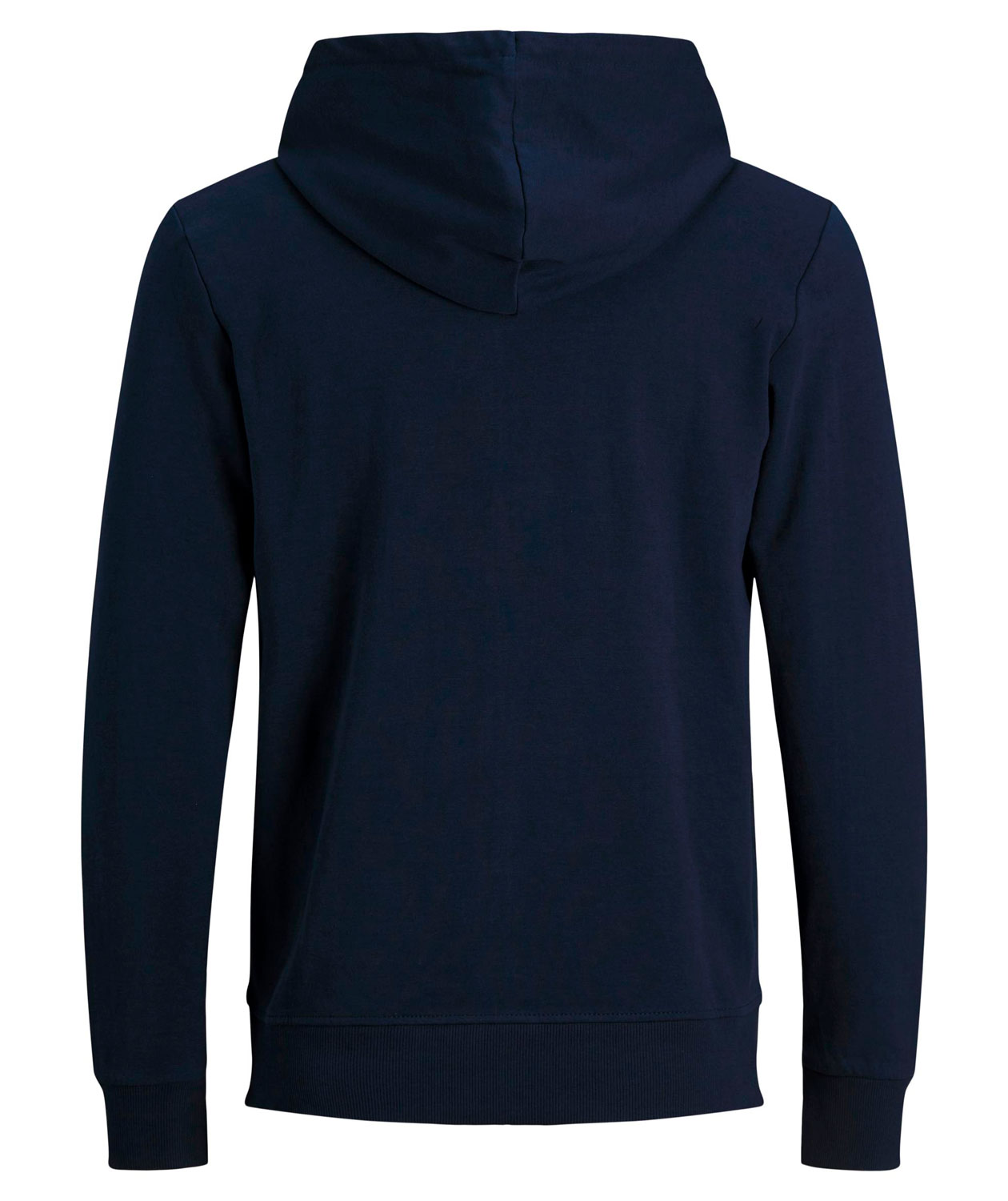 Jack & Jones JJEBASIC sweat h&aelig;ttetr&oslash;je med lynl&aring;s, Navy Blazer, large image number 2