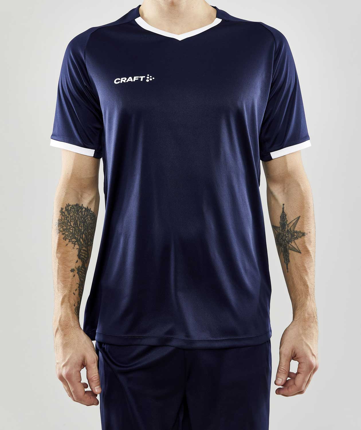 Craft Progress 2.0 Solid Jersey T-skjorte, Navy