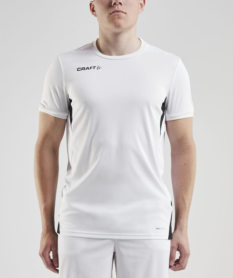 Craft Pro Control Impact T-Shirt, Wei&szlig;/Schwarz, large image number 1