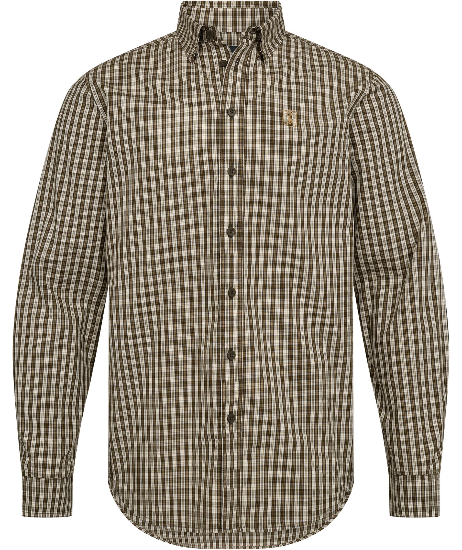 Deerhunter Baldwin shirt, Brown Check