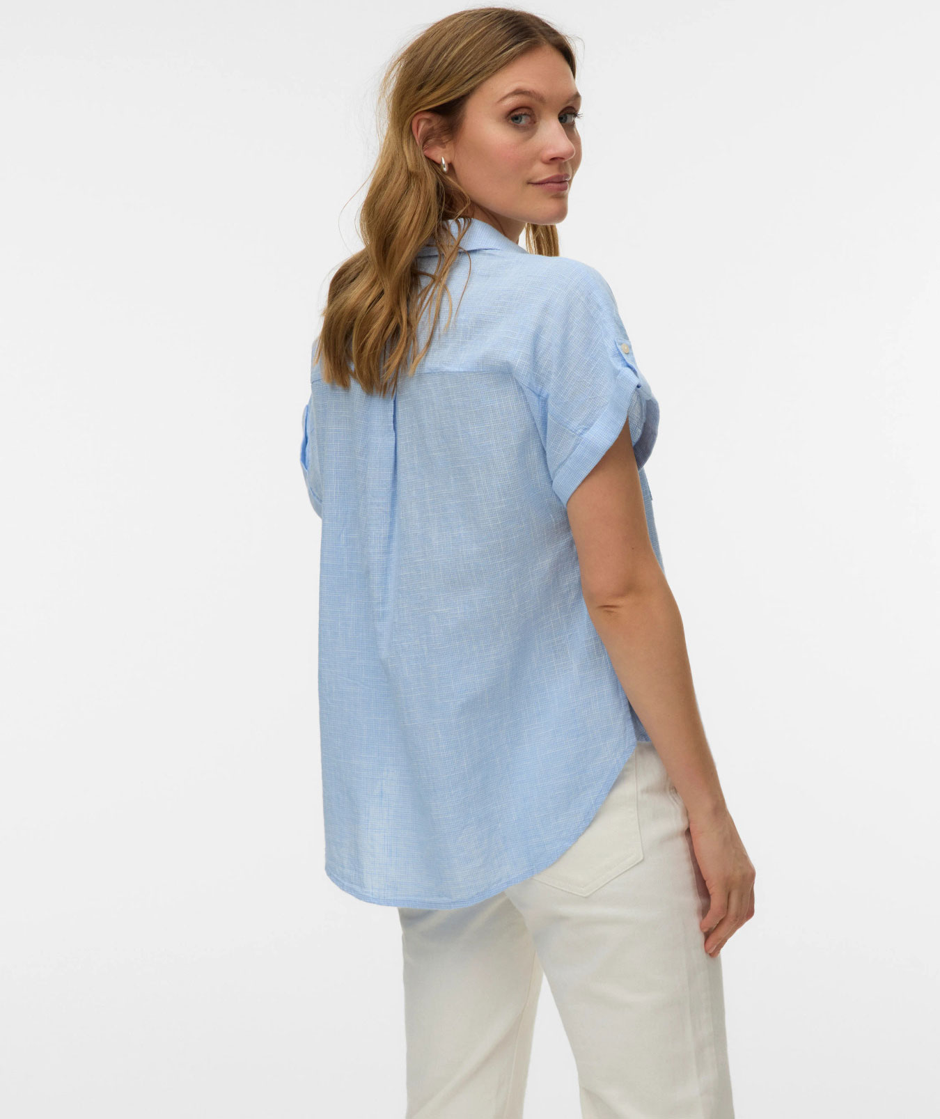 Vero Moda VMTHILDE short-sleeved shirt, Allure, large image number 2