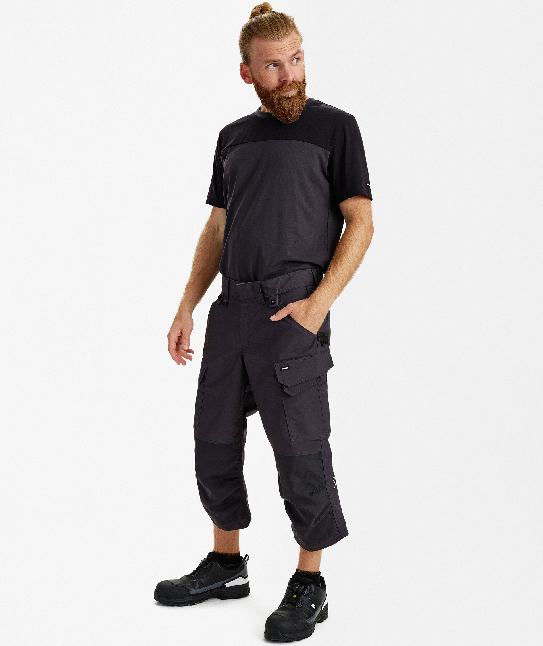 Engel Entire piratbyxa, Anthracite Grey, large image number 1