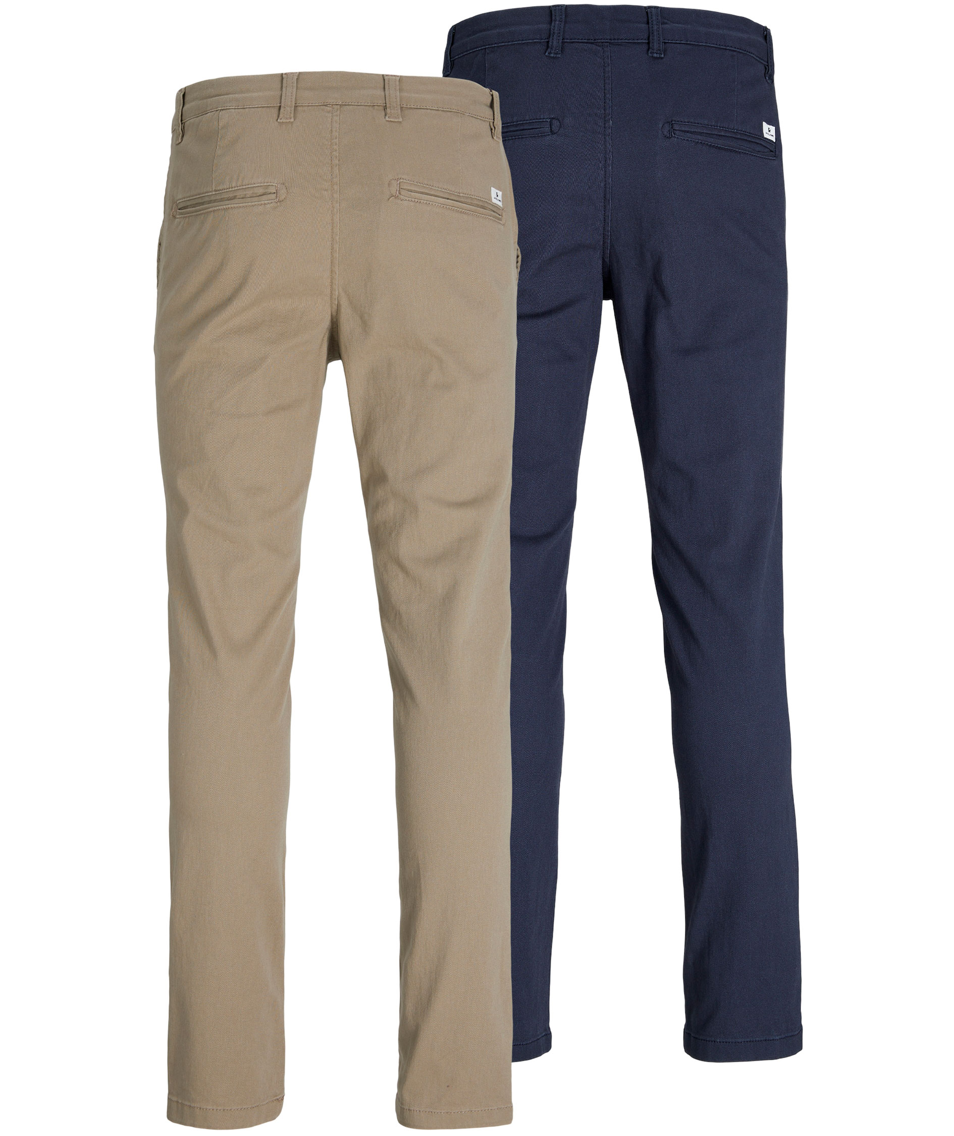 Jack & Jones JPSTMARCO JJDAVE 2-Pak Chinohose, Beige/Navy Blazer, large image number 2