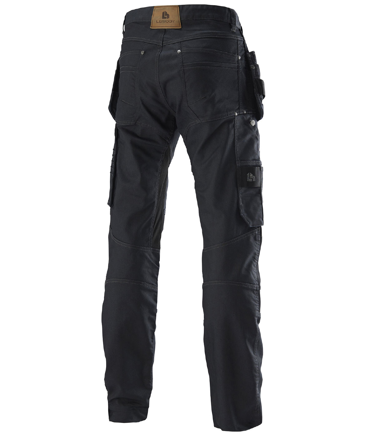 L.Brador Momentum&nbsp;denim hantverksbyxa 1020BP, Denim Blue