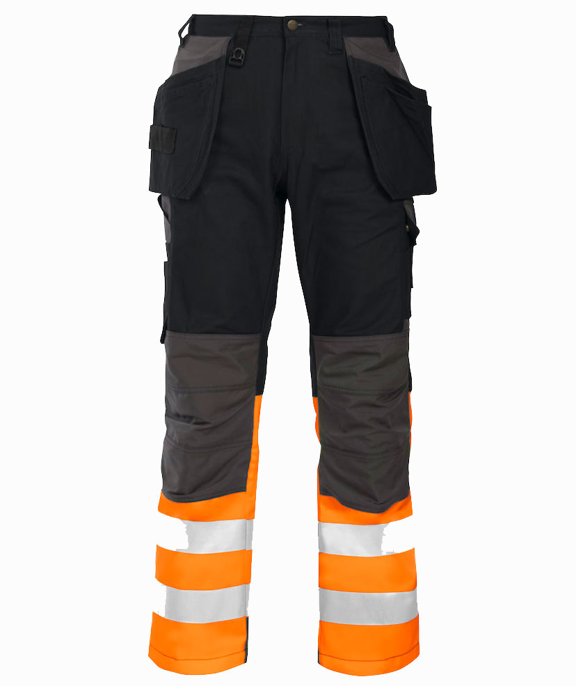 ProJob hantverksbyxa 6522, Varsel Orange/Svart