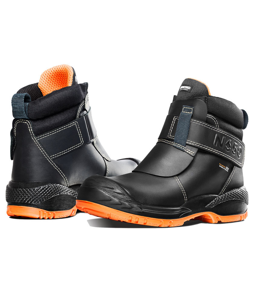 Arbesko 650 skyddsst&ouml;vlar S3, Svart