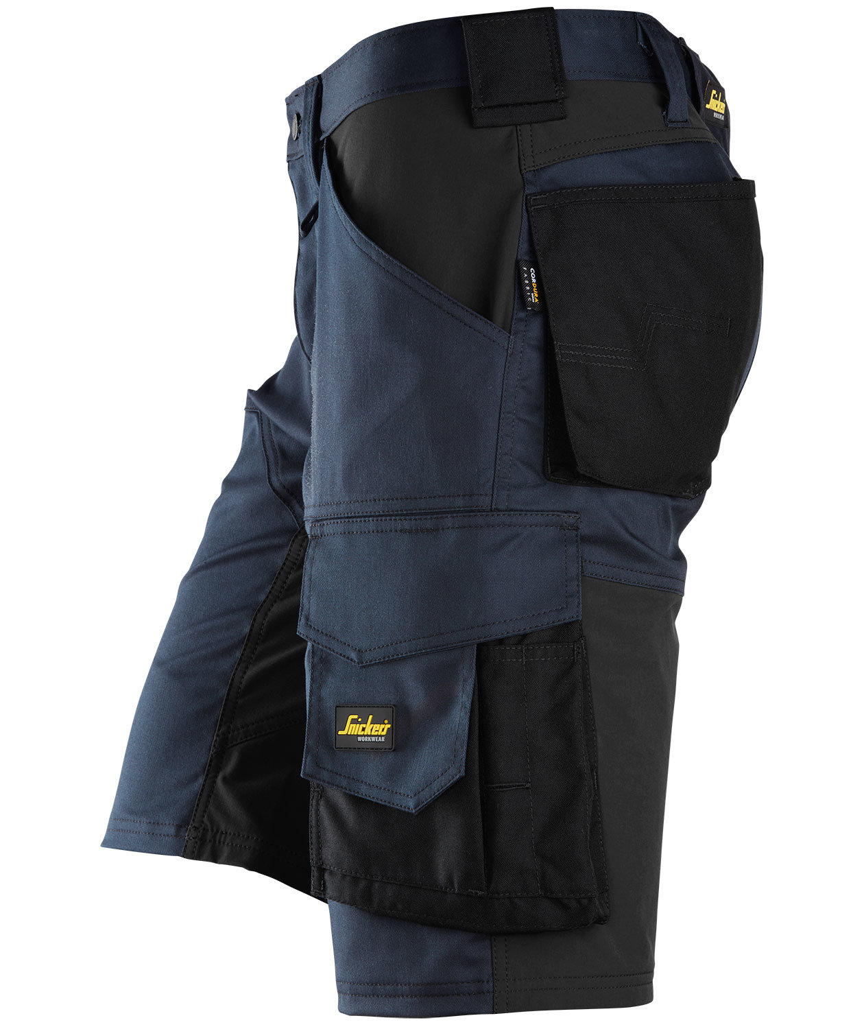 Snickers AllroundWork arbeidsshorts 6153, Navy/Svart, large image number 2