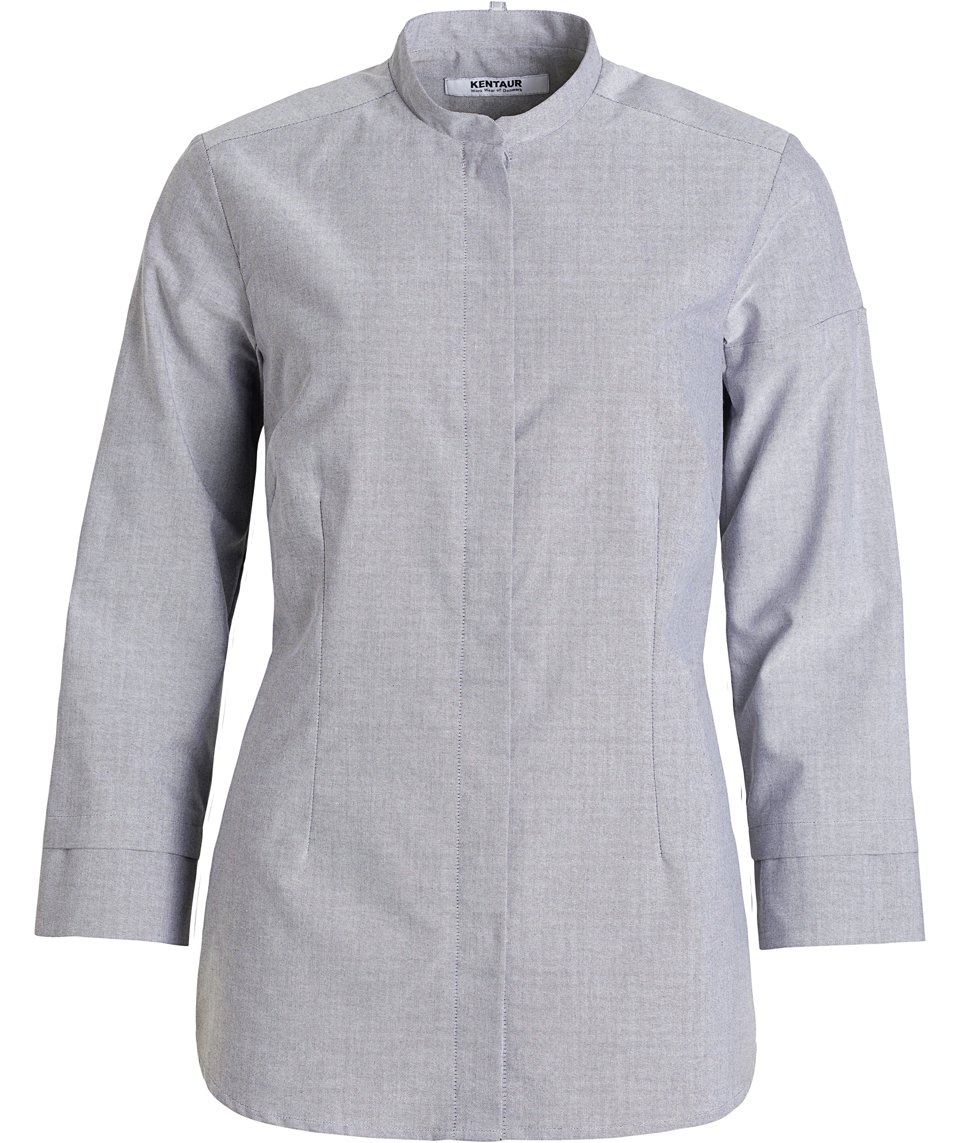Kentaur oxford Damenhemd, 7/8 &Auml;rmel, Oxford grey