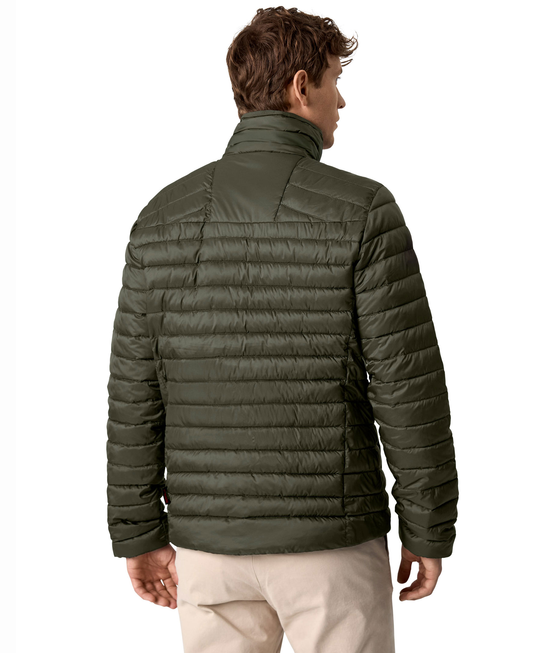 ID vadderad jacka, Oliv, large image number 4