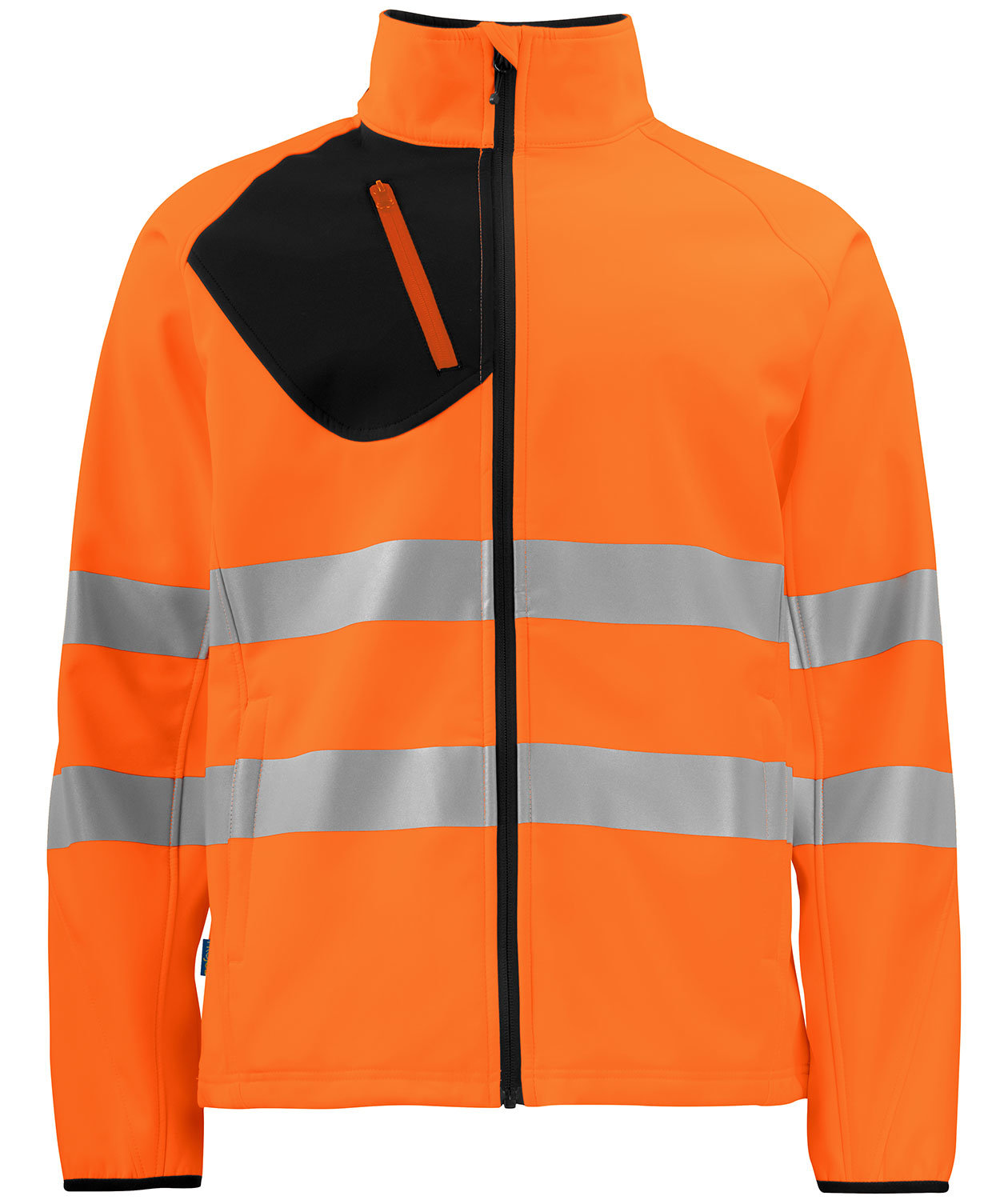 ProJob softshelljacka 6432, Varsel Orange/Svart