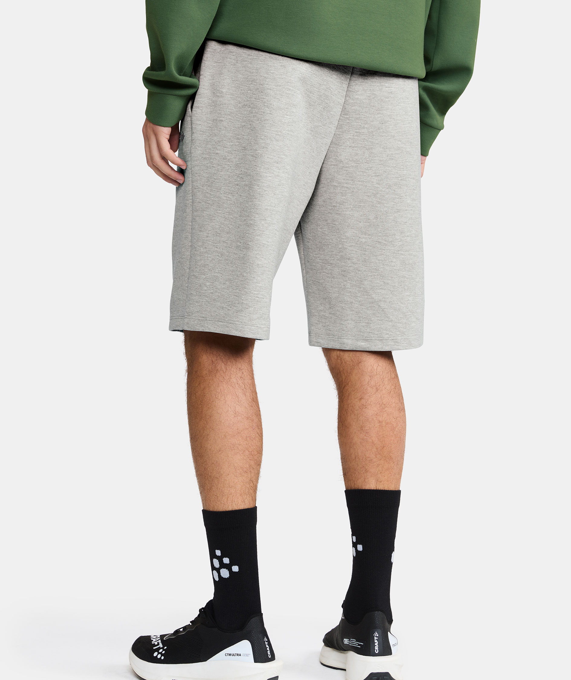 Craft ADV Join Sweatshorts, Grey melange, large image number 4