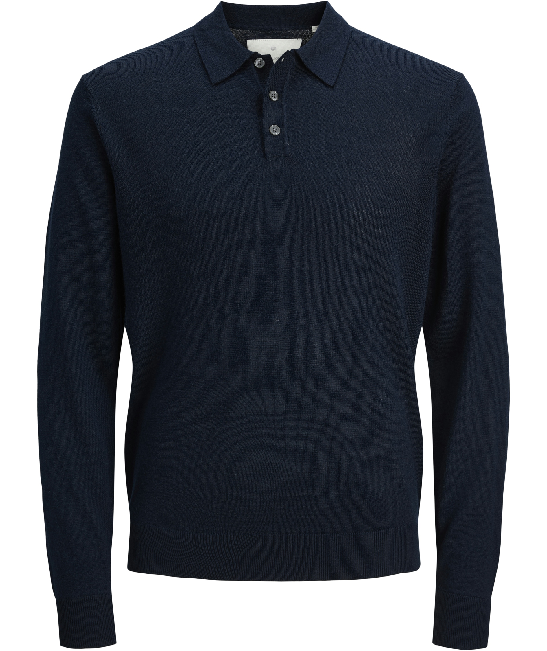 Jack & Jones Premium JPRBLAMERINO Polo Strickpullover mit Merinowolle, Night Sky, Night Sky, swatch
