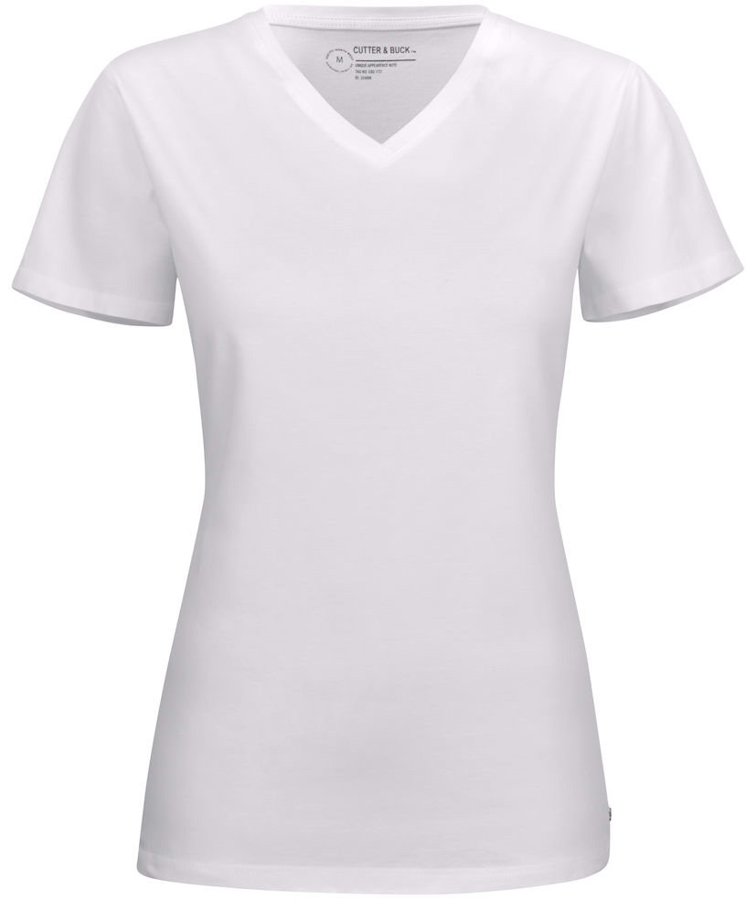 Cutter & Buck Manzanita T-shirt dam, White, large image number 0