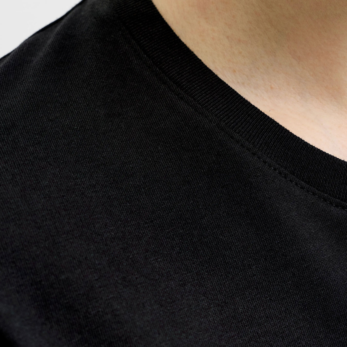 Jack & Jones JJELOGO T-skjorte, Svart, large image number 4