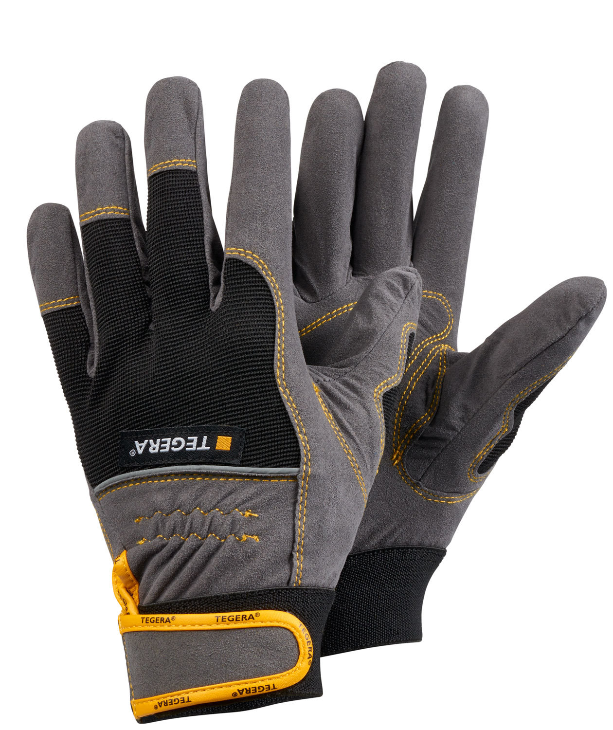 Tegera Pro 9220 work gloves, Grey/Black