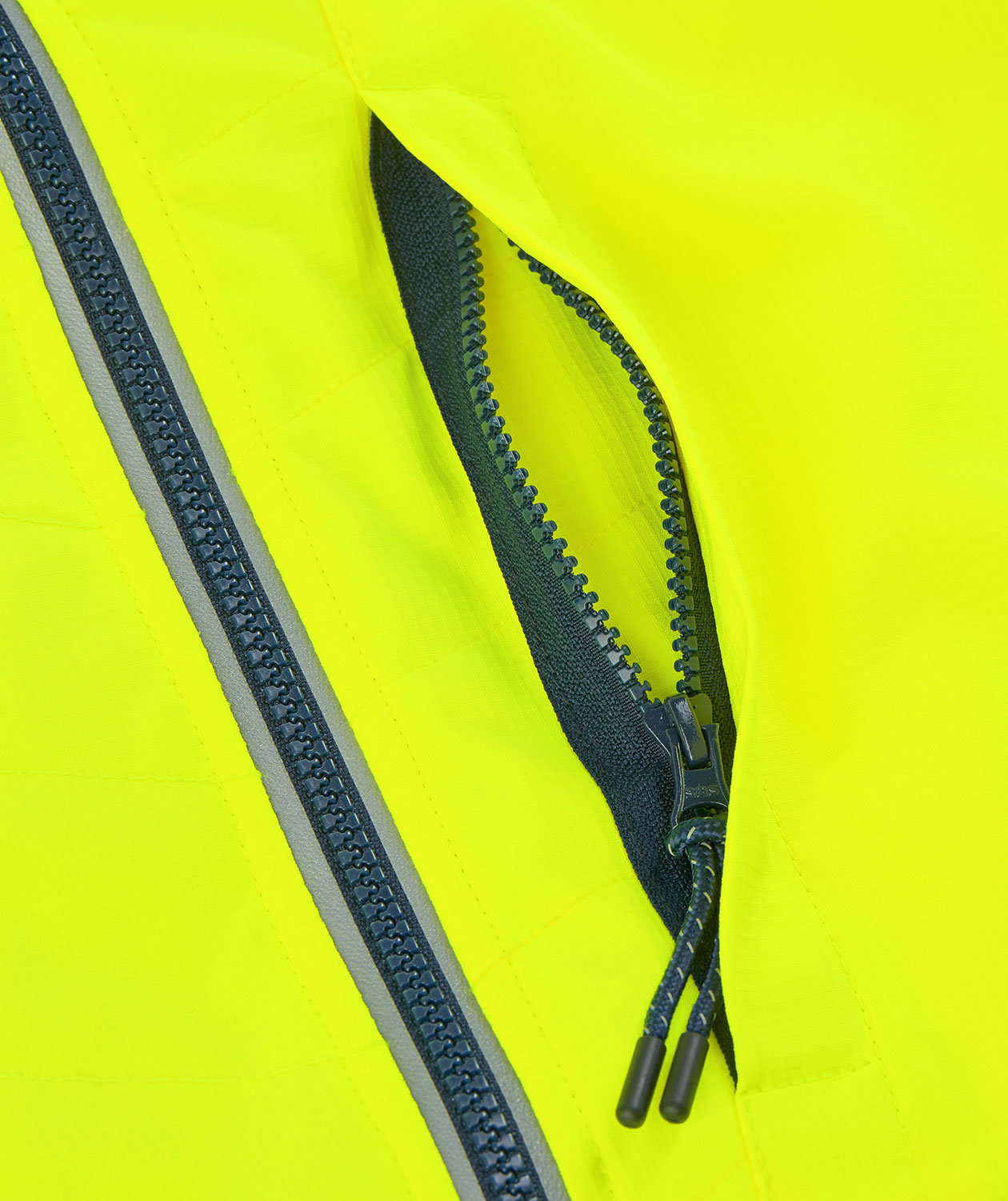 Engel Safety Steppjacke, Gelb/Blue Ink, large image number 2