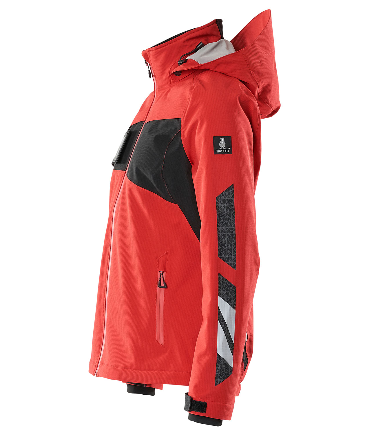 Mascot Accelerate Damen Winterjacke, Signalrot/schwarz, large image number 3