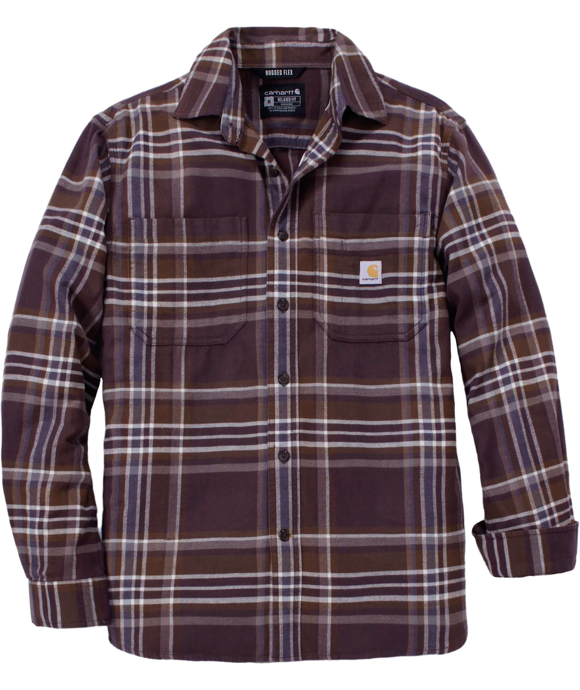 Carhartt flanellskjorta, Dark Sepia