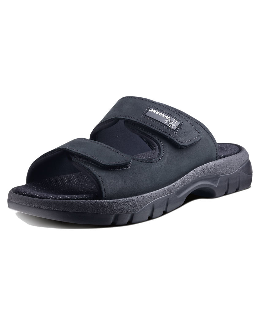 Arbesko 1387 dame arbejdssandaler, Sort