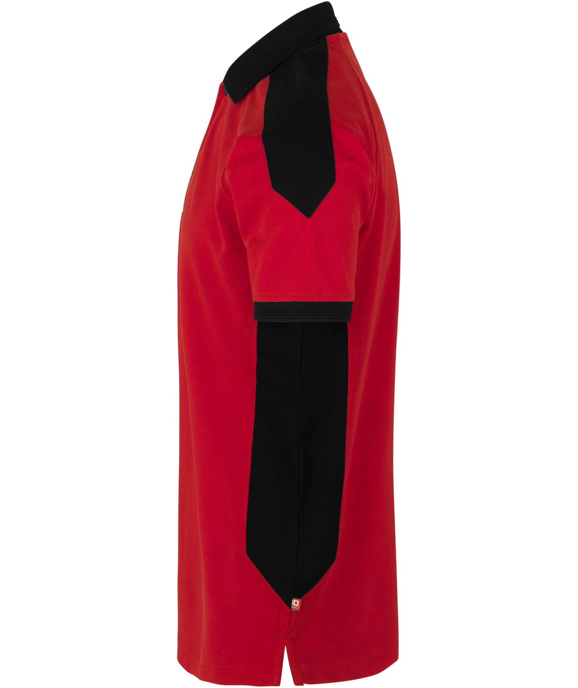 ID Pro Wear Kontrast Poloshirt, Rot, large image number 2