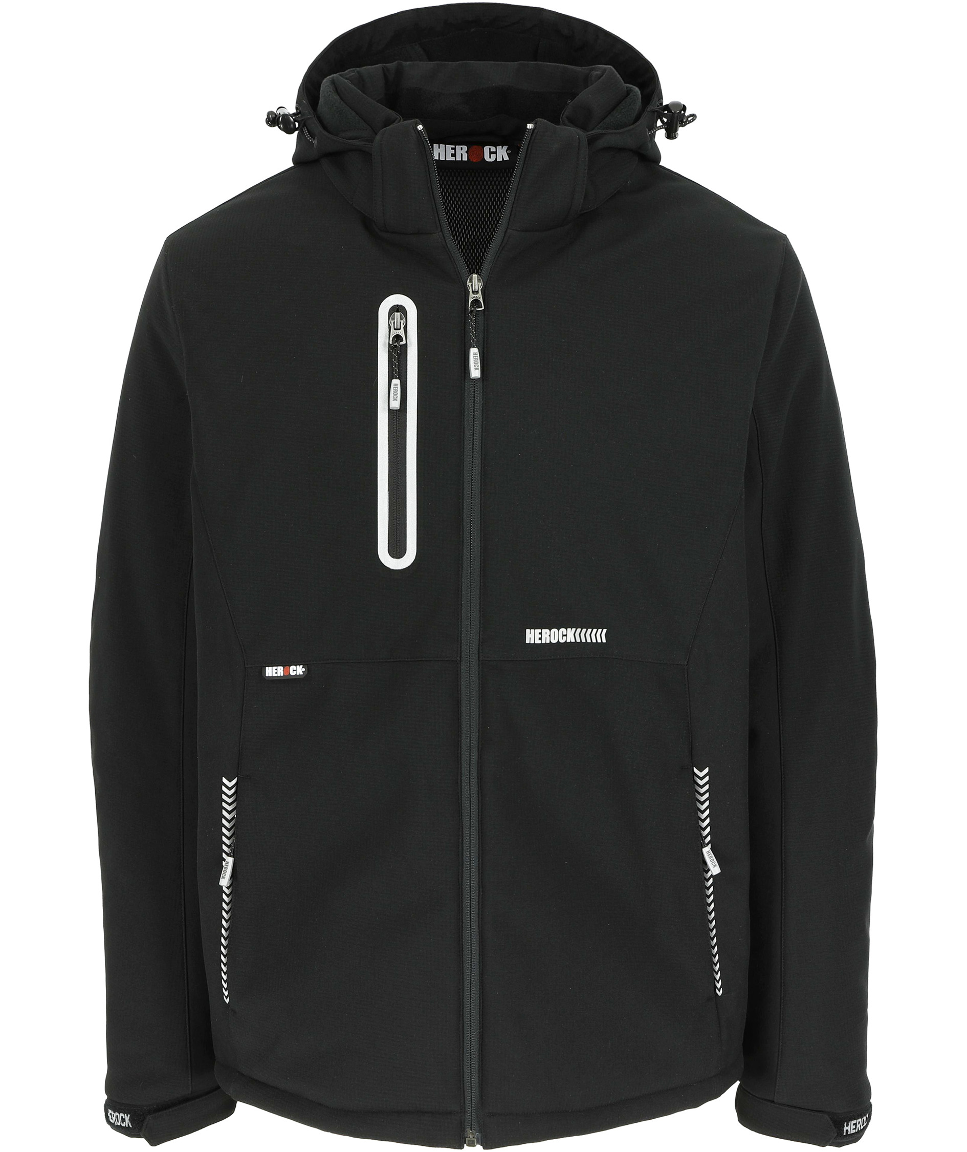 HEROCK Taris foret softshelljakke, Black, Black, swatch