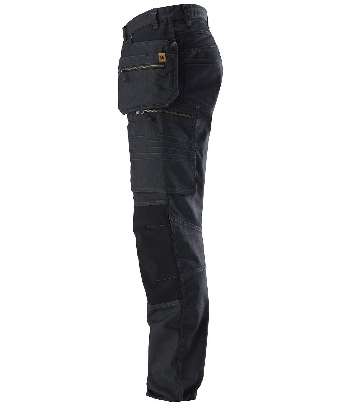 L.Brador Momentum&nbsp;denim craftsman trousers 1020BP, Denim Blue, large image number 3