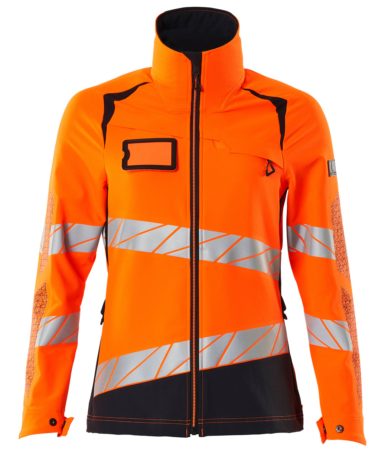 Mascot Accelerate Safe Damen Jacke full stretch, Hi-Vis Orange/Dunkel Marine, Hi-Vis Orange/Dunkel Marine, swatch
