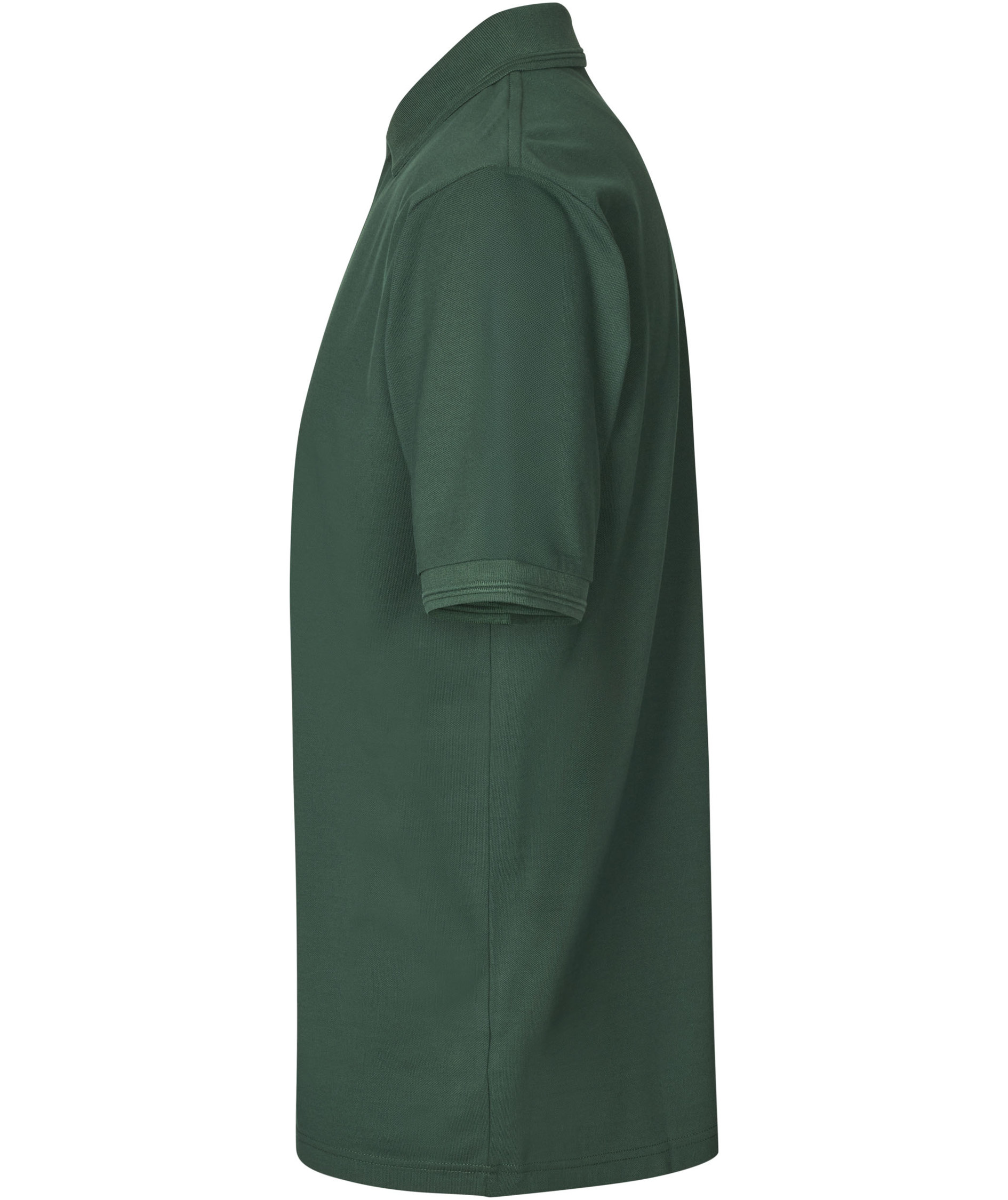 ID PRO Wear Pik&eacute;-tr&ouml;ja med tryckknappar, Flaskgr&ouml;n, large image number 3