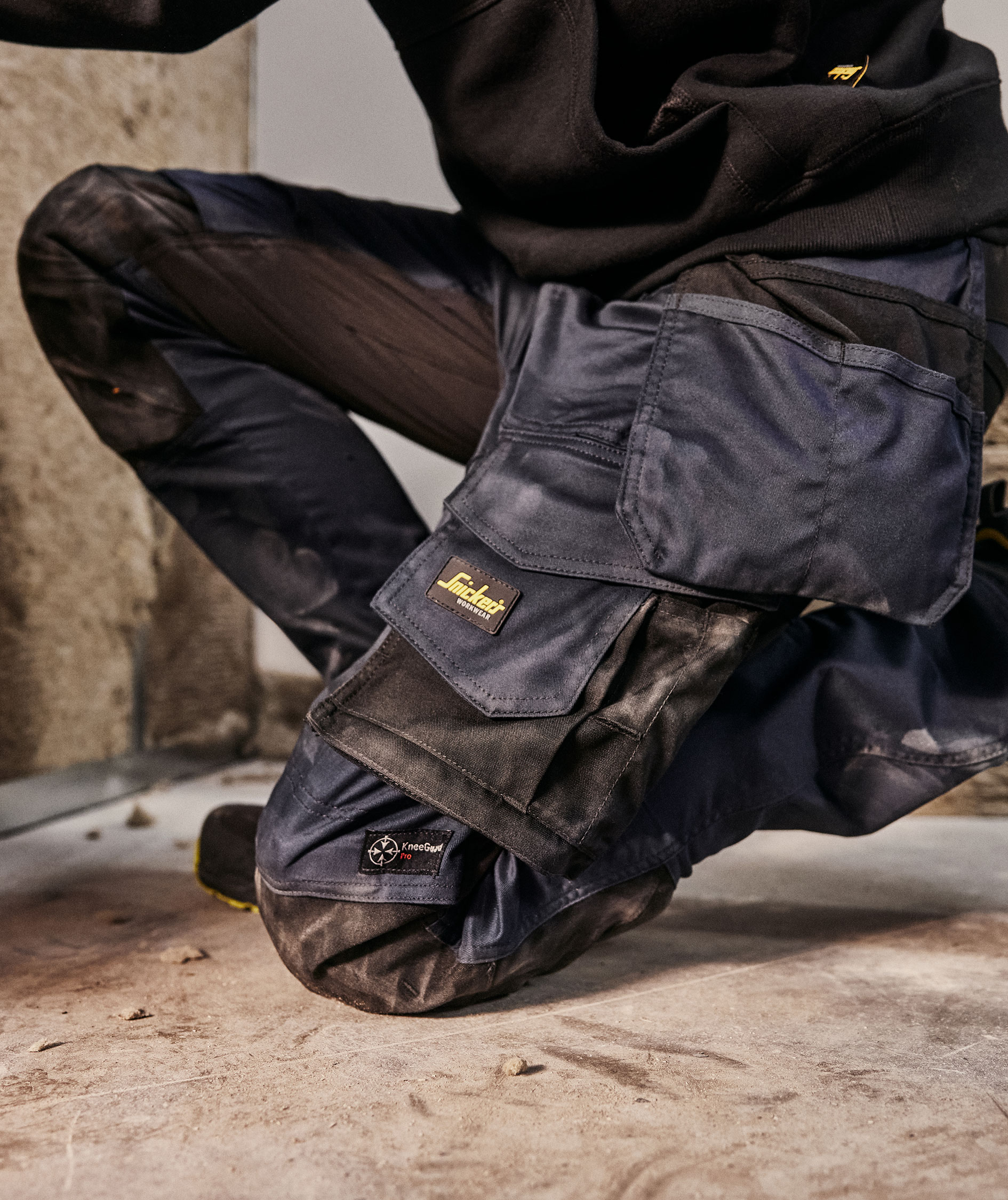 Snickers AllroundWork Handwerkerhose 6241, Marine/Schwarz, large image number 5