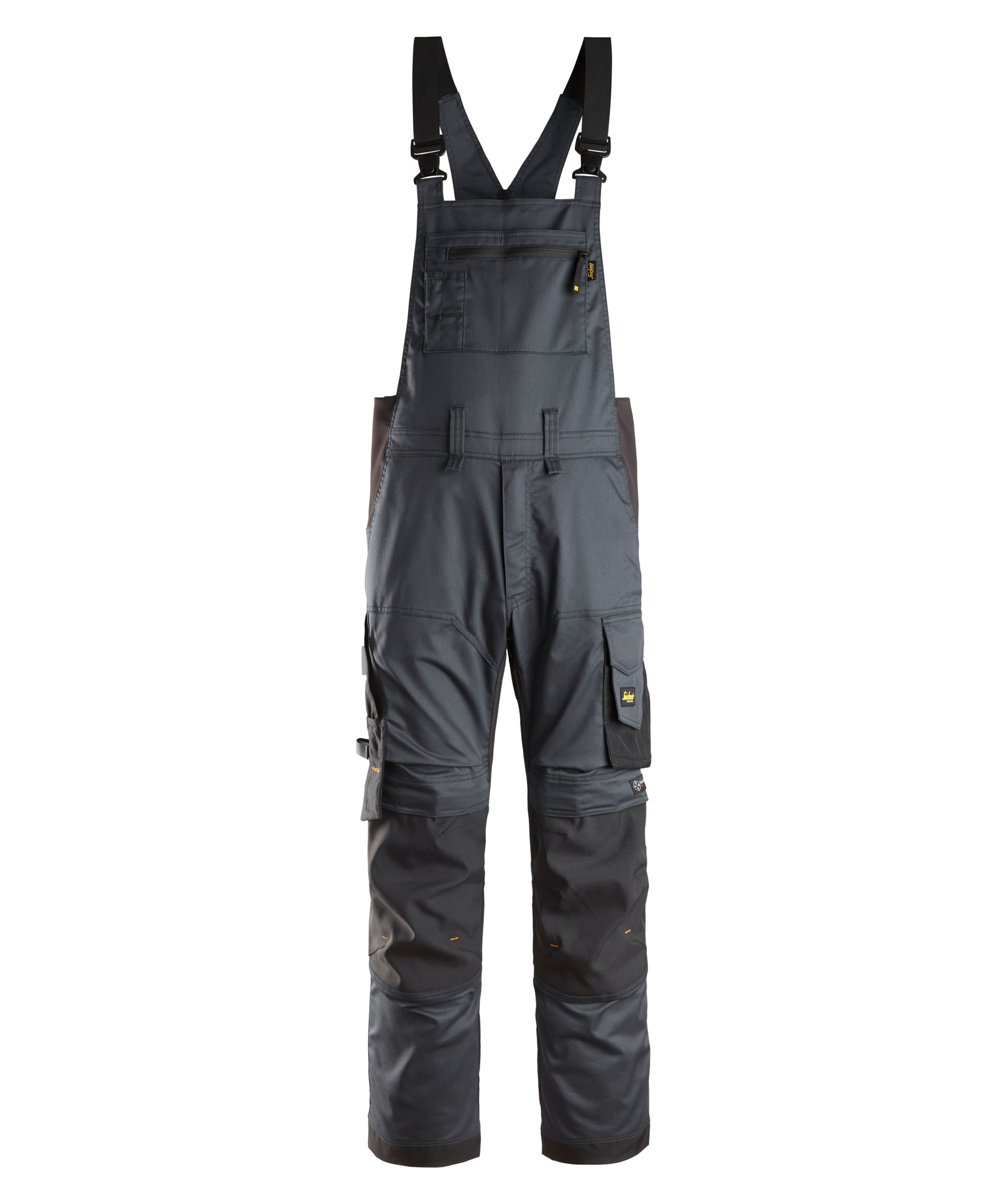 Snickers AllroundWork h&auml;ngselbyxa 6051, Steel Grey/Black, Steel Grey/Black, swatch