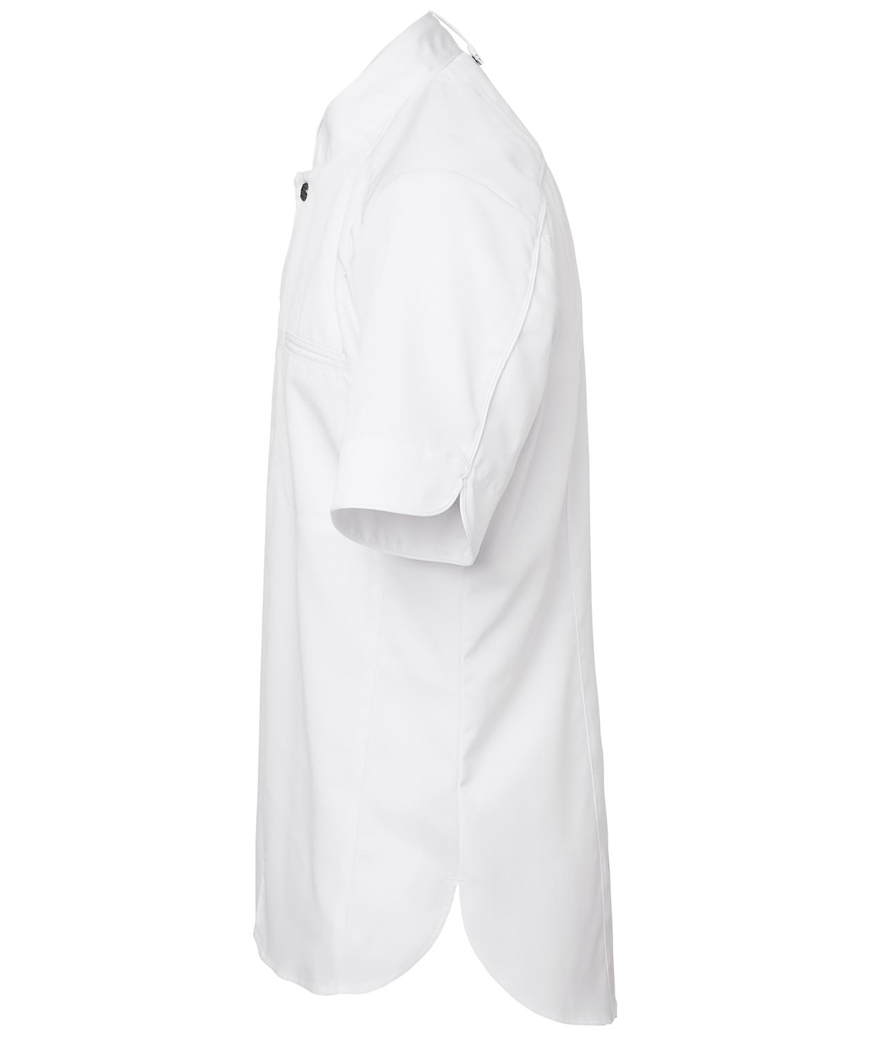 Segers 1023 slim fit kort&aelig;rmet kokkeskjorte, Hvit, large image number 3