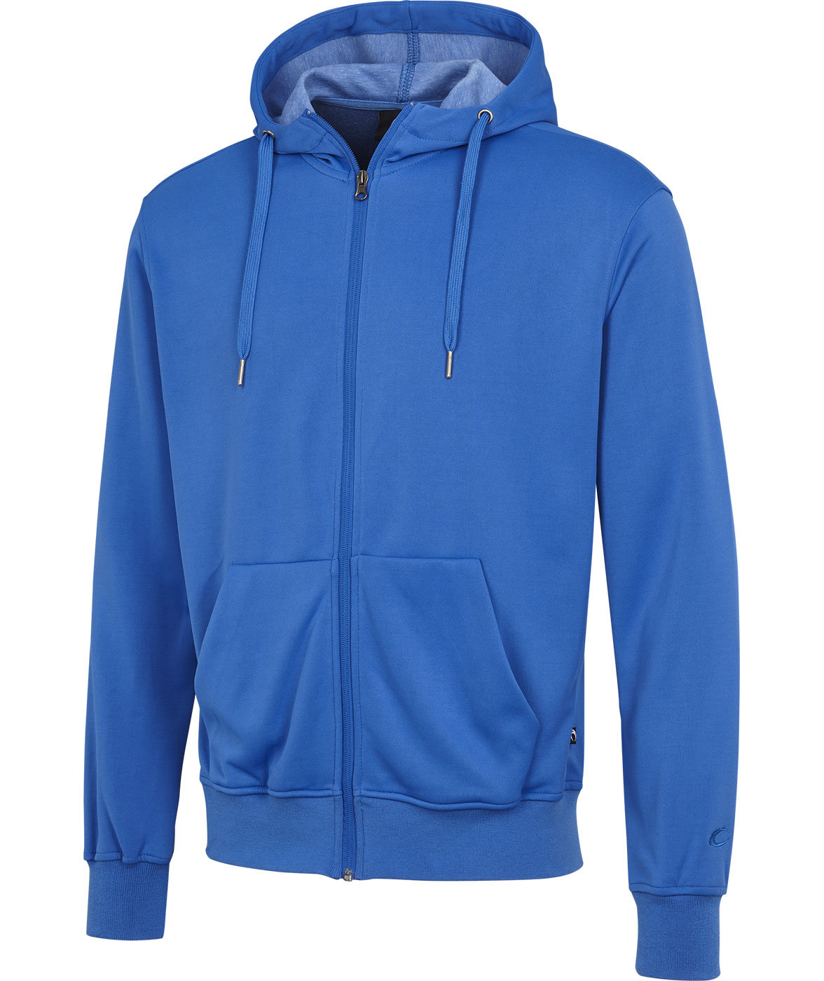 IK Kapuzensweatshirt mit Rei&szlig;verschluss, Royal Blue