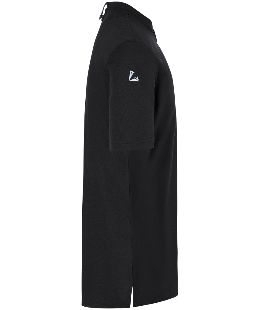 Karlowsky DIAMOND CUT&reg; Avantgarde kort&aelig;rmet kokkejakke, Black, large image number 4