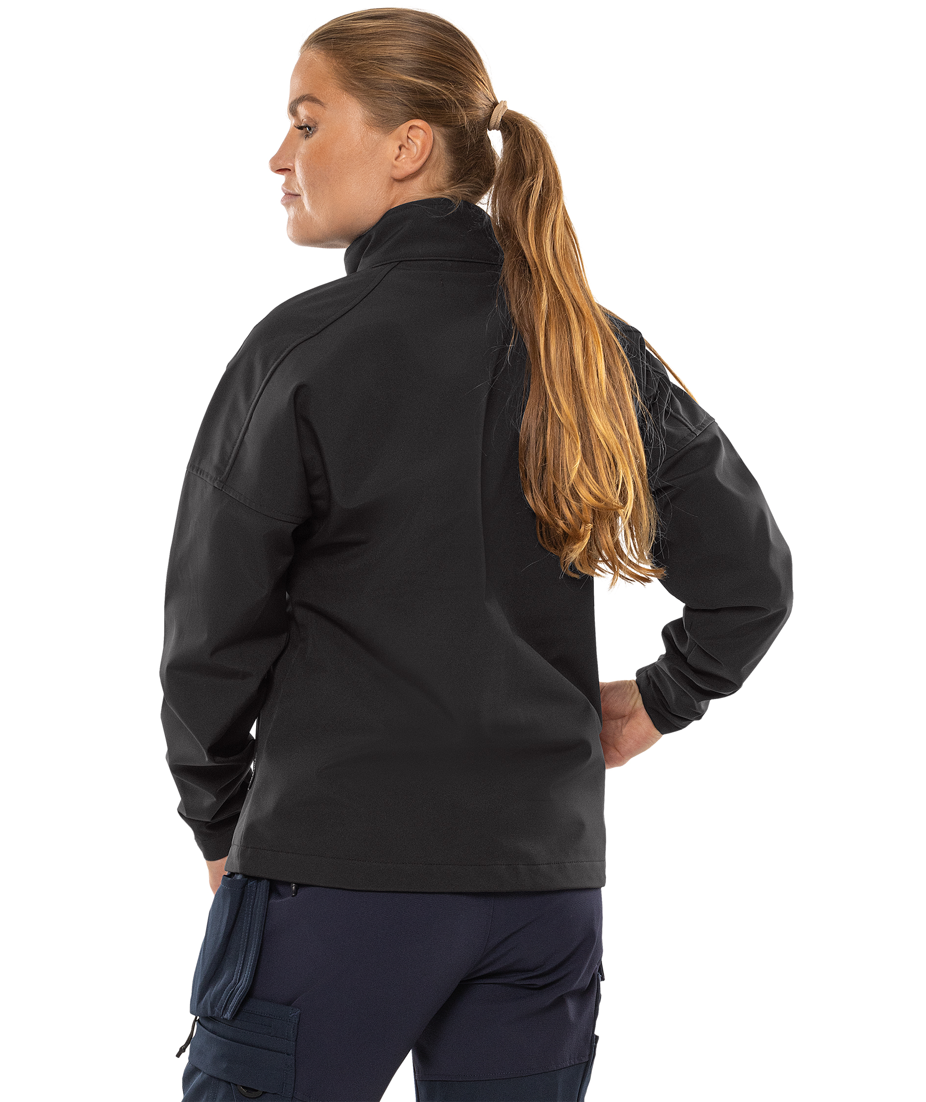 Fristads women's softshell jacket, Dark Marine Blue, large image number 3