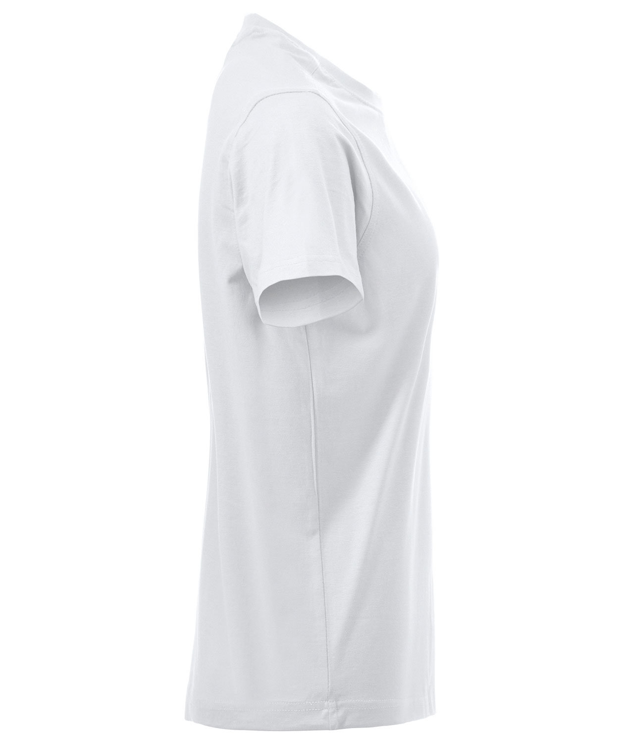 Clique Premium T-shirt dam, Vit, large image number 3