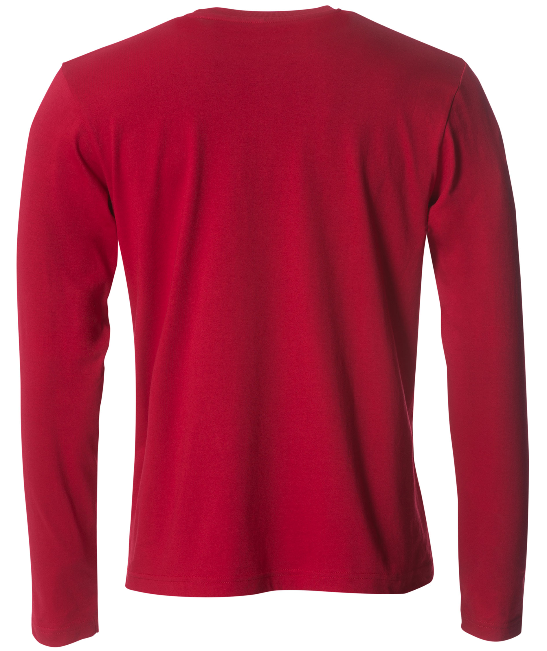 Clique Basic-T l&aring;ng&auml;rmad T-shirt, Red